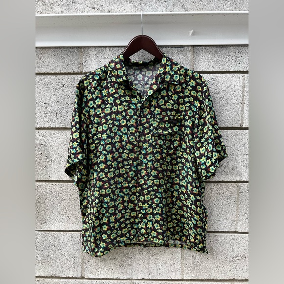 Multicolored Floral PRADA button-up - Picture 1 of 9